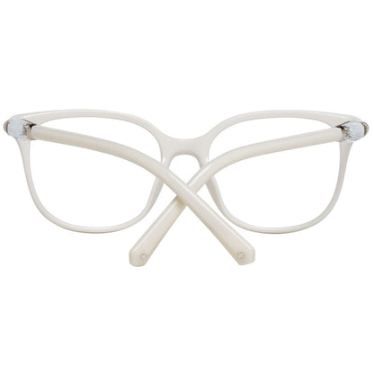Swarovski white women optical frames with stylish and elegant design