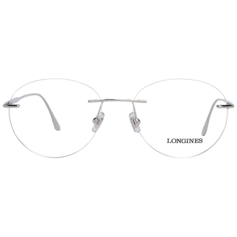 Metal frame Silver Men's Optical Glasses with Plastic lenses