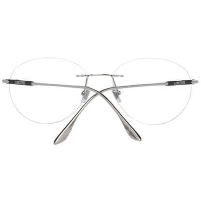 Longines Silver Men's Panto style Glasses with Demo lenses