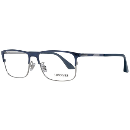 Longines Blue Men Optical Frames with Metal Frame Material and Full-Rim Style