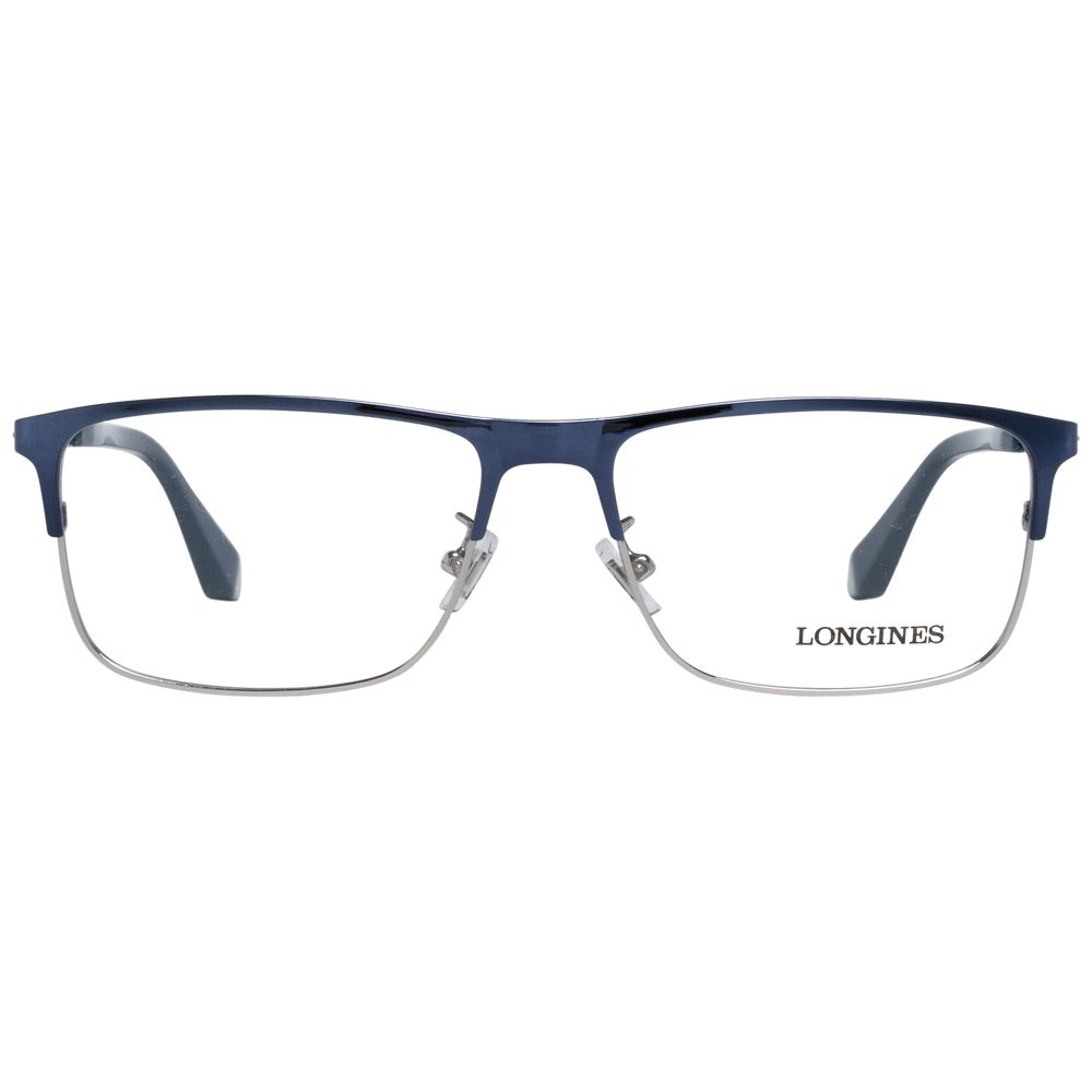 Blue Men Optical Frames with 56-16-145 Größe and 56mm Lenses Width