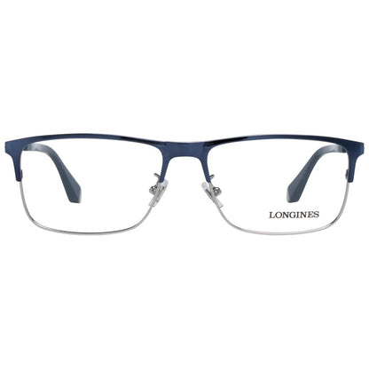 Blue Men Optical Frames with 56-16-145 Größe and 56mm Lenses Width