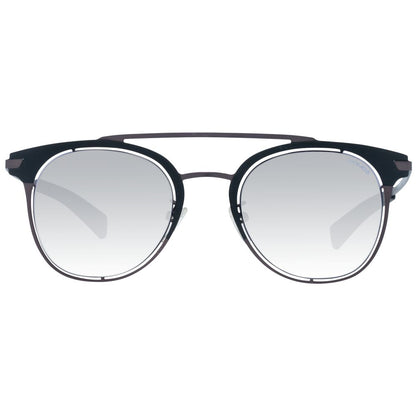Men's Black Police Sunglasses with Metal & Plastic Frame