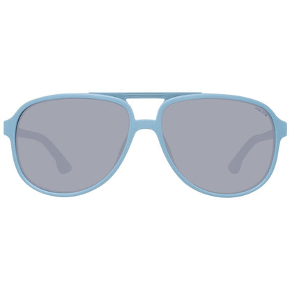 Fashionable aviator style Police Gray Men Sunglasses with plastic frame and lenses