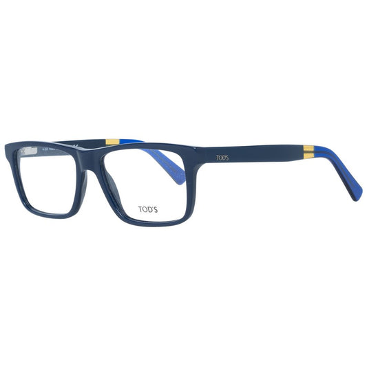 Front view of Tod's Blue Men Optical Frames, full-rim style, rectangle shape
