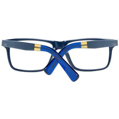 Side view of Tod's Blue Men Optical Frames with 54-16-145 size