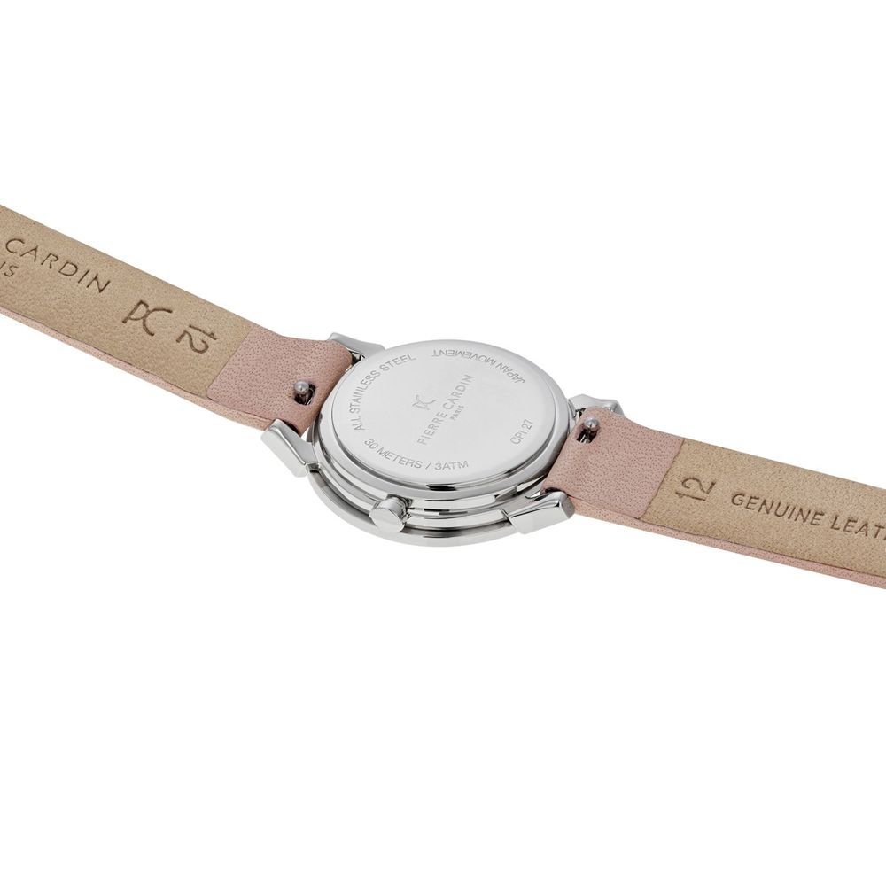 Quartz Battery Powered Silver Women's Watch with 3 ATM Water Resistance
