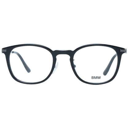 Black plastic frame unisex optical frames with 52-22-145 size