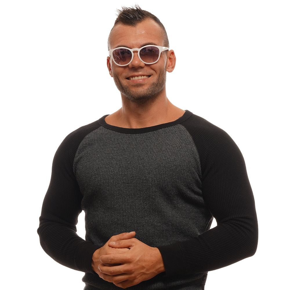 White unisex sunglasses by Bolle with UV protection and stylish design