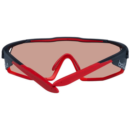 Unisex Mono Lens Sunglasses with Multicolor Plastic Frame and 170mm Lenses Width