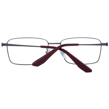 Gunmetal BMW men's optical frames with 56mm lenses, 17mm bridge, 140mm frame width, and 150mm temples length