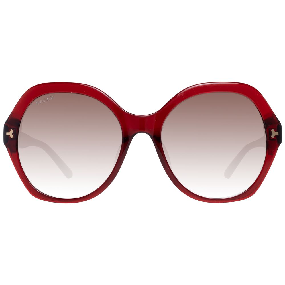 Gradient brown lenses in full-rim oval style