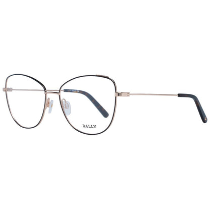 Bally Black Women Optical Frames with Metal & Plastic Frame Material and Cat Eye Style
