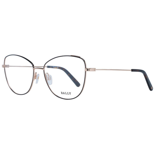 Bally Black Women Optical Frames with Metal & Plastic Frame Material and Cat Eye Style