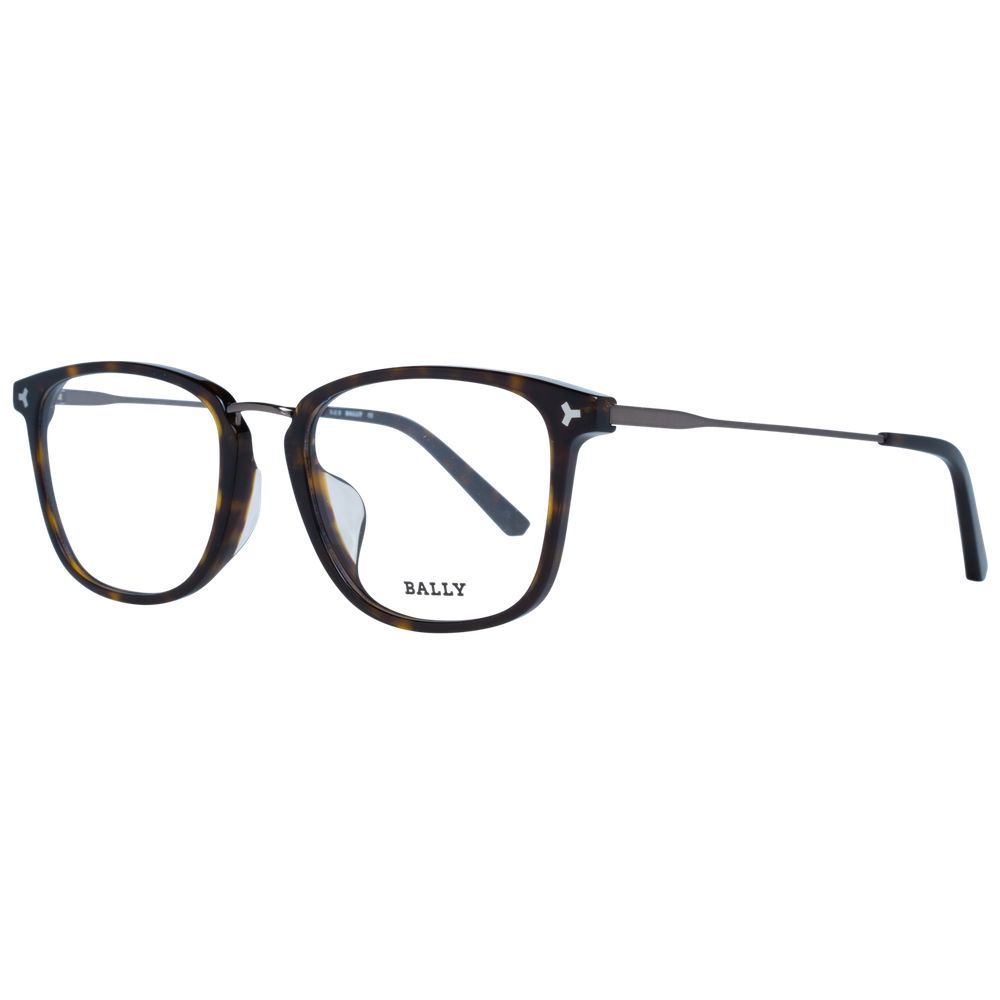 Bally Brown Men Optical Frames for Rectangle Style