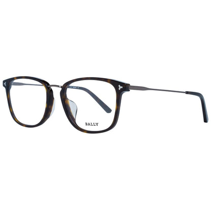 Bally Brown Men Optical Frames for Rectangle Style