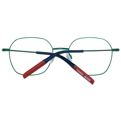 Green Unisex Optical Frames with Full-Rim Style and Spring Hinge