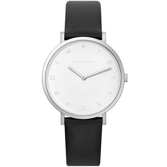 
Pierre Cardin Silver Women Watch with Quartz Battery Movement and Stainless Steel Case