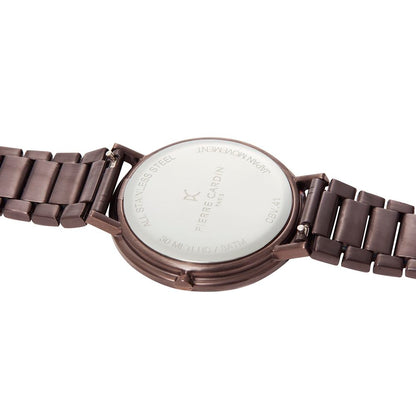 Folding Clasp Stainless Steel Men's Watch in Classic Style