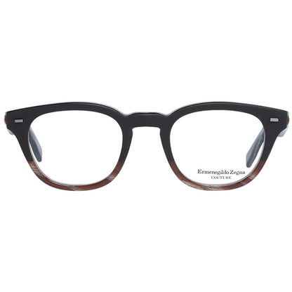 Plastic frame in brown color with spring hinge