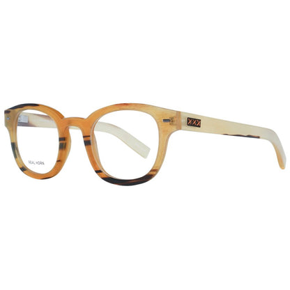 Ermenegildo Zegna Multicolor Men Optical Frames with horn frame and demo plastic lenses