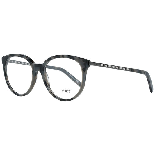 Tod's Gray Women Optical Frames with 53-17-140 sizing and full-rim style