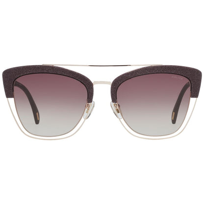 Stylish Rose Gold Butterfly Sunglasses for Women with 100% UVA & UVB Protection
