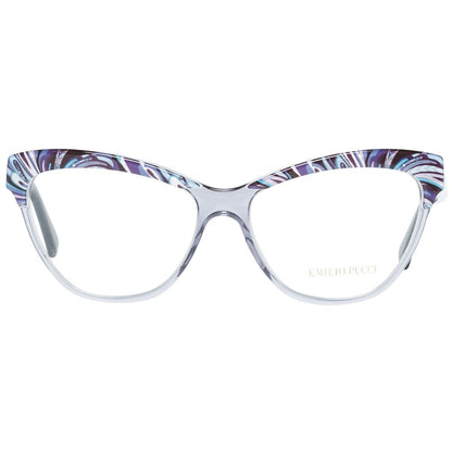 Emilio Pucci Purple Women Optical Frames featuring butterfly style and spring hinge