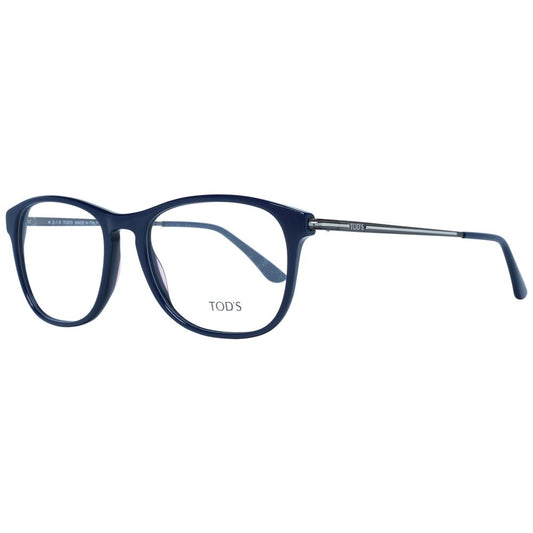 Tod's Blue Men Optical Frames with Plastic Frame Material and Square Style