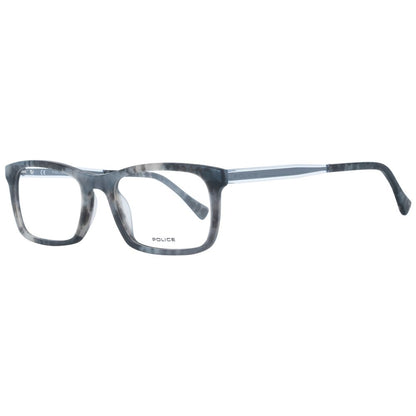 Police Gray Men Optical Frames in Plastic Material