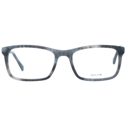 Rectangle style Grey frames with demo plastic lenses