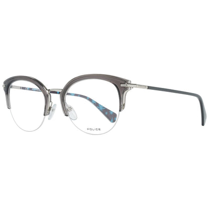 Police Gray Women Optical Frames with Metal & Plastic frame and full-rim style