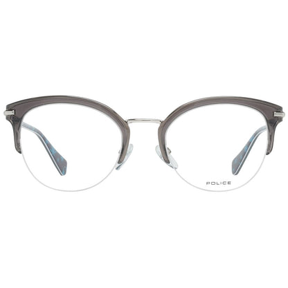 Grey women's optical frames with 50-20-140 size and 50mm lenses width
