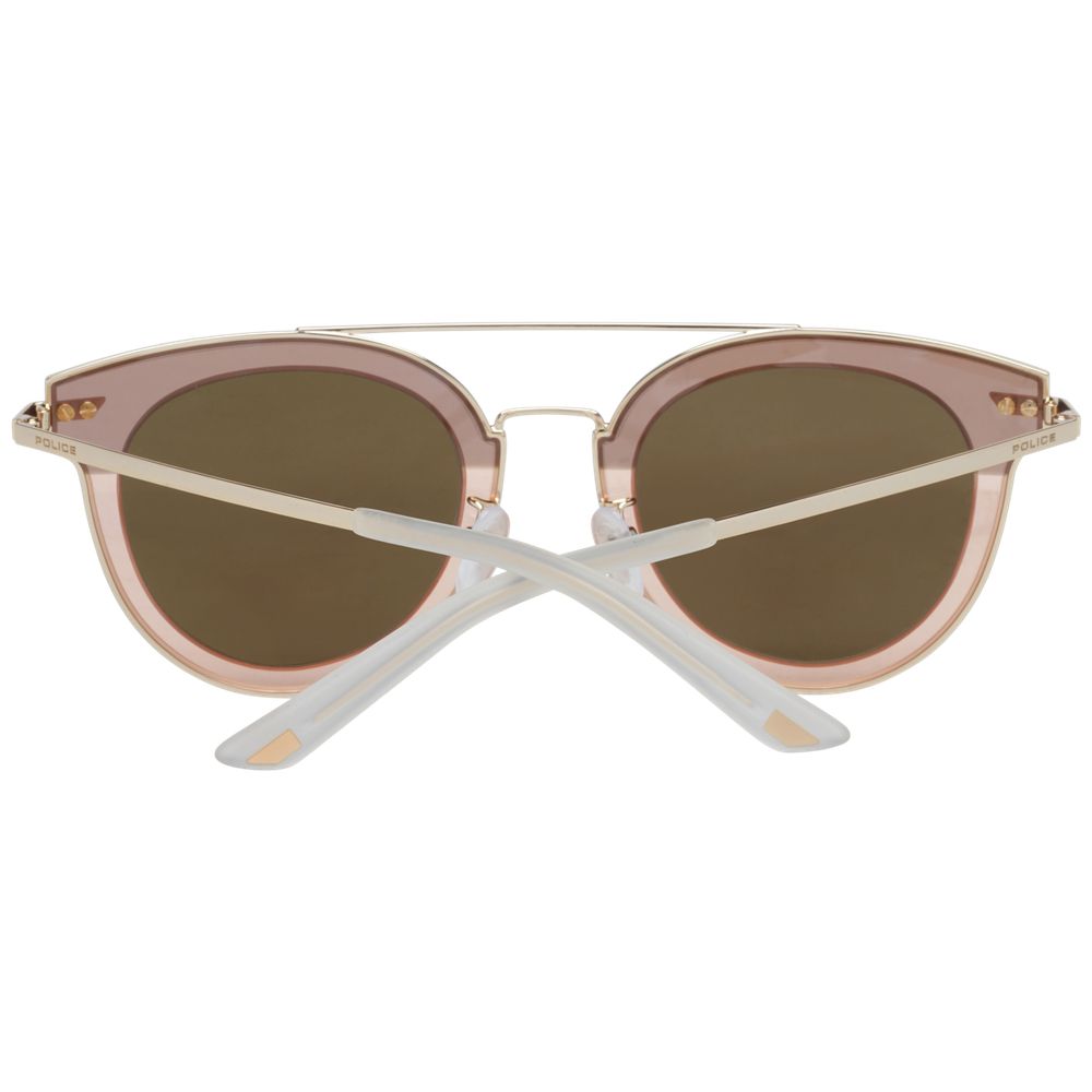 Rose Gold Men Sunglasses with Plastic lenses and 100% UVA & UVB protection
