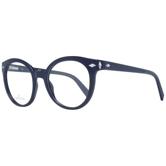 Swarovski Purple Women Optical Frames with Plastic Frame Material and Full-Rim Design