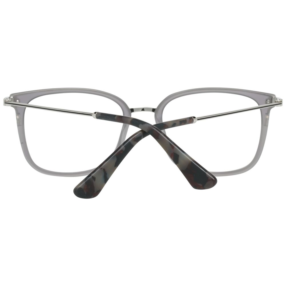 Police Gray Men Optical Frames with classic rectangular design and sleek metal accents