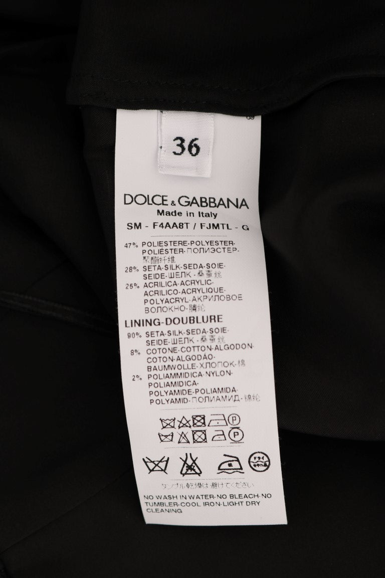 Dolce & Gabbana A-line mini skirt meticulously lined with 90% silk, 8% cotton, 2% nylon