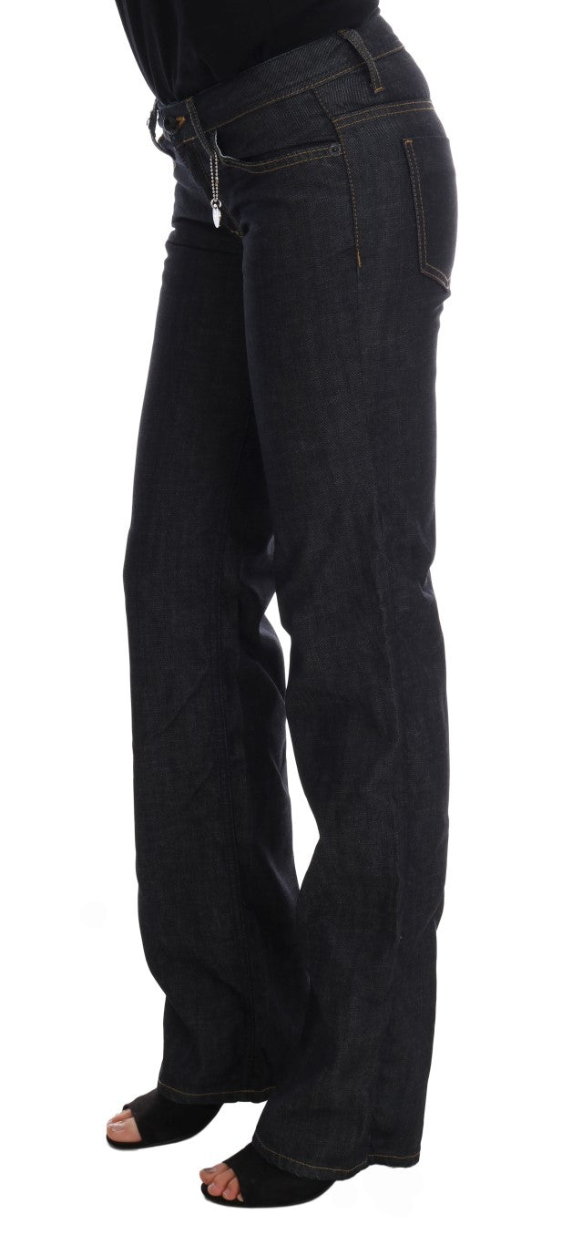 Effortlessly stylish Costume National dark blue straight fit jeans