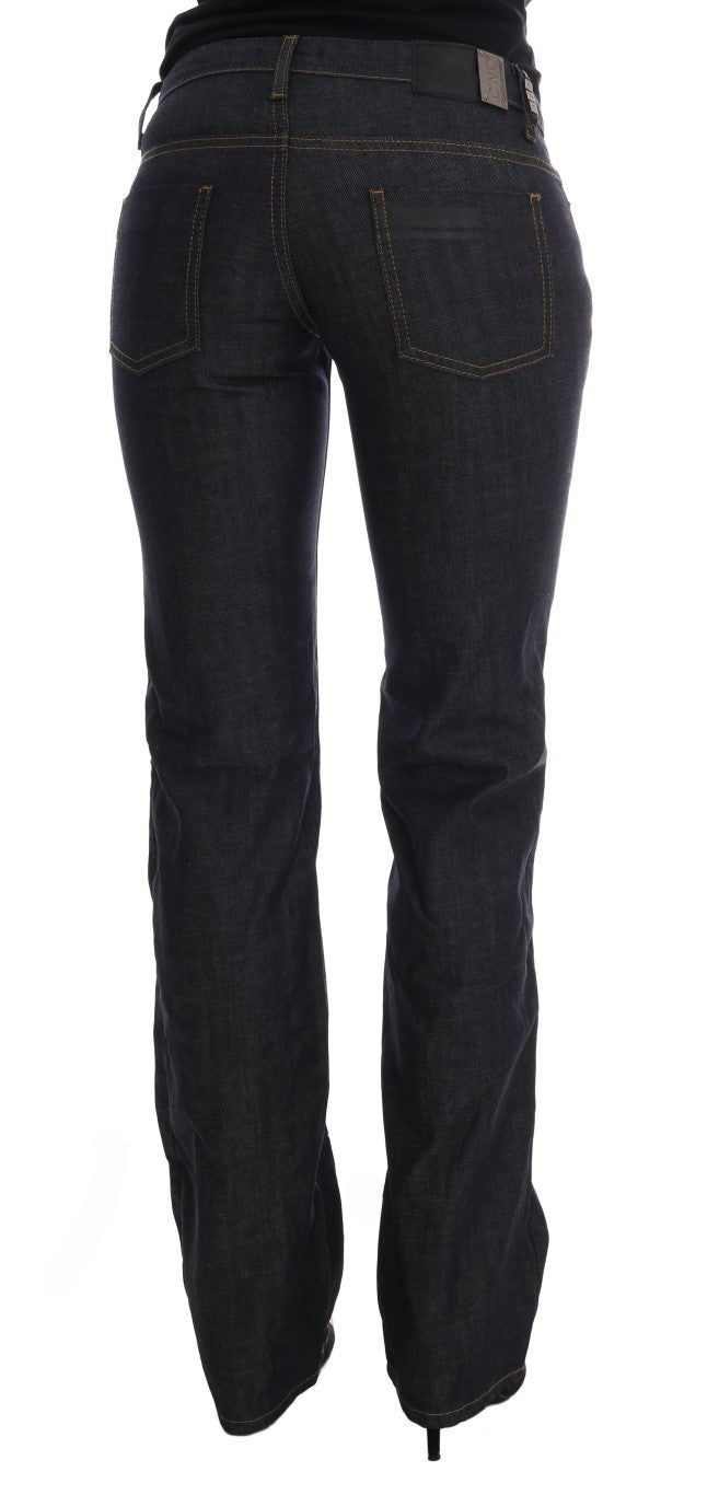 Costume National dark blue straight fit jeans perfect for casual or evening wear