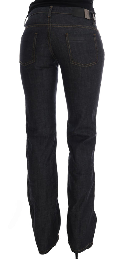 Costume National dark blue straight fit jeans perfect for casual or evening wear
