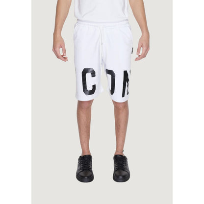 Icon White Cotton Bermuda