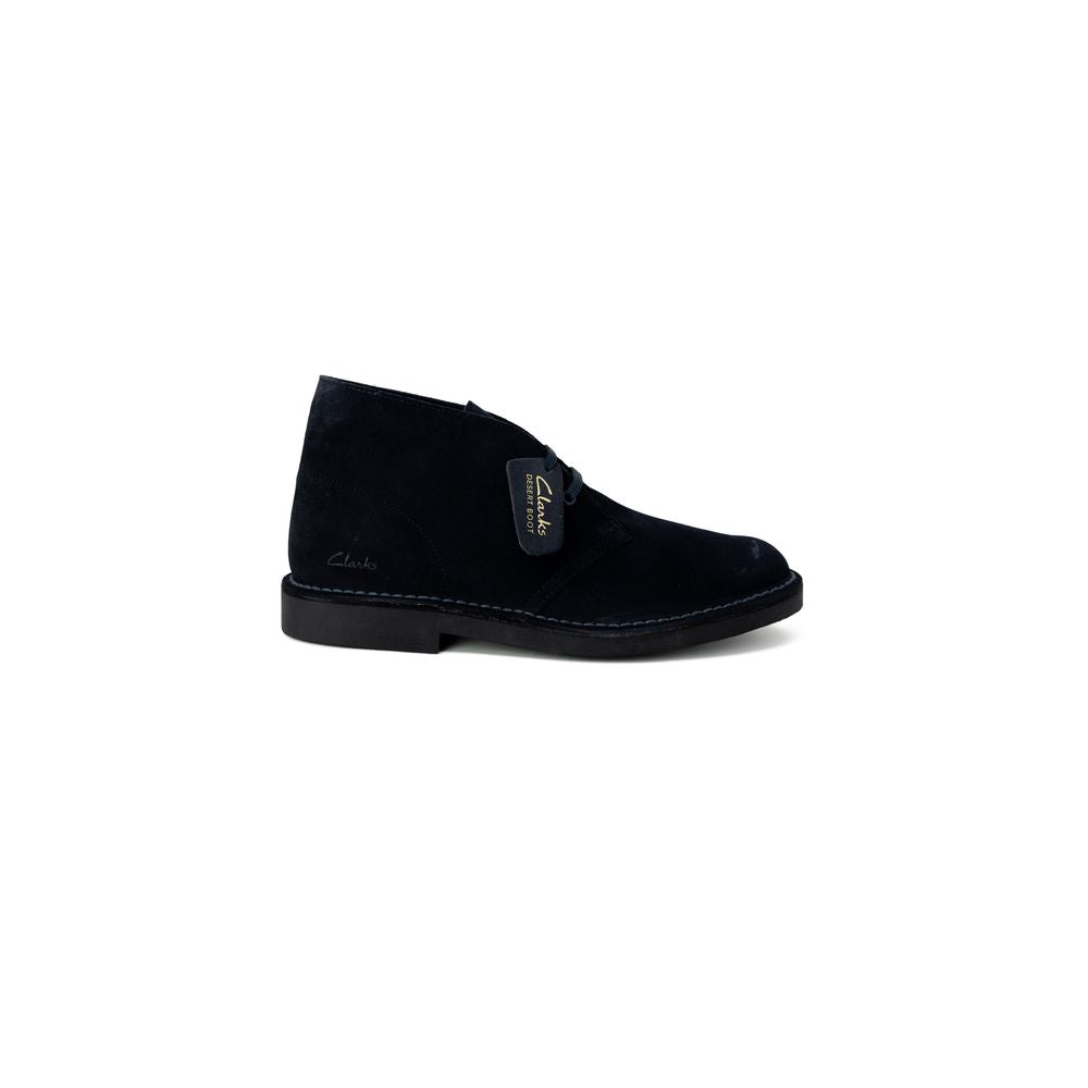 Stylish and comfortable Clarks Blue Leather Boot for all-day wear