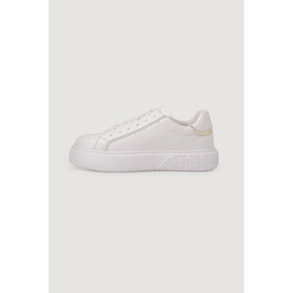 PINKO White Leather Sneaker