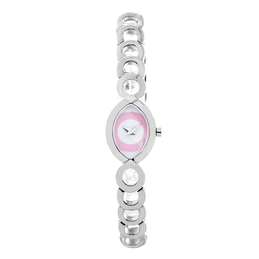 Chronotech Silver Stainless Steel Watch