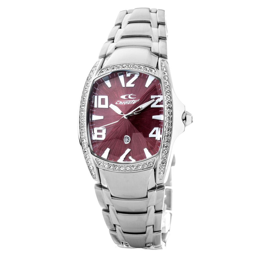 Chronotech Silver Stainless Steel Watch