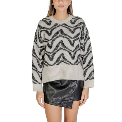 Only White Marabou Sweater