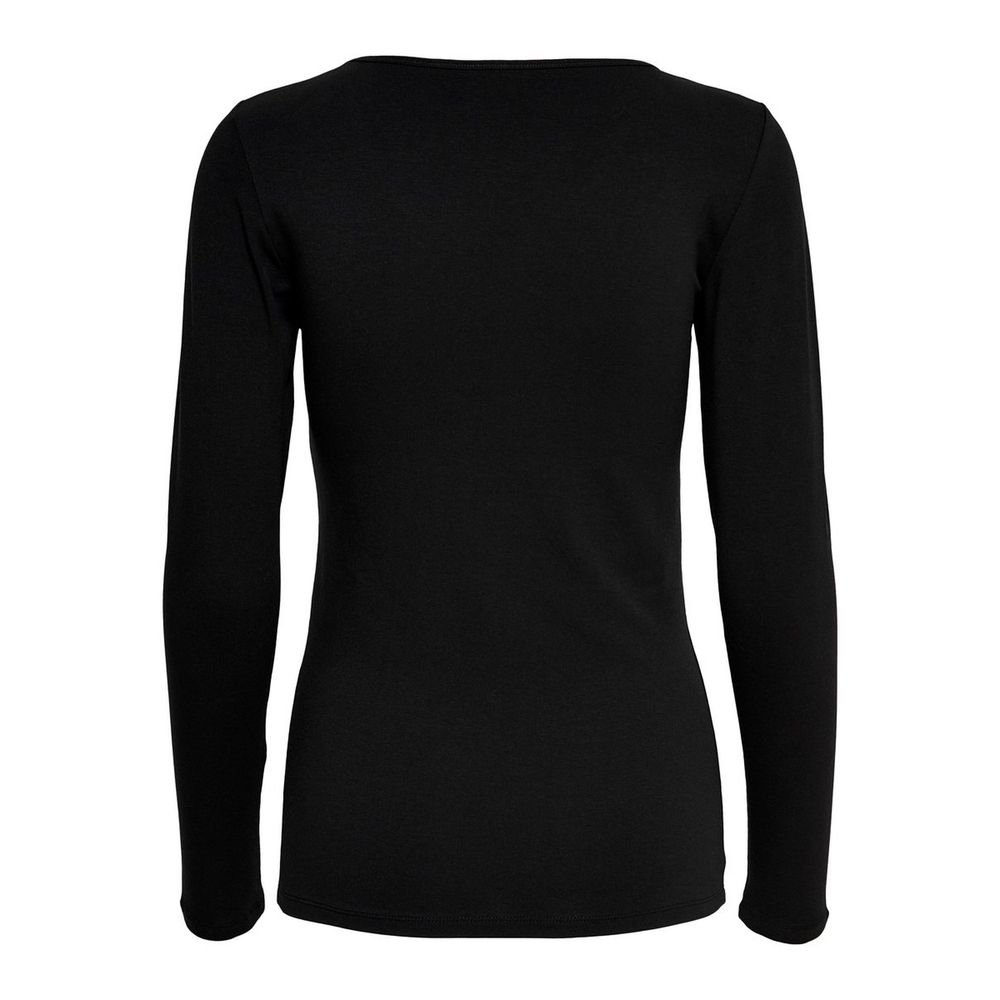 Only Black Cotton Long Sleeve
