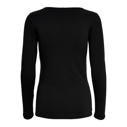 Only Black Cotton Long Sleeve