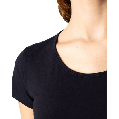 Only Black Cotton T-Shirt