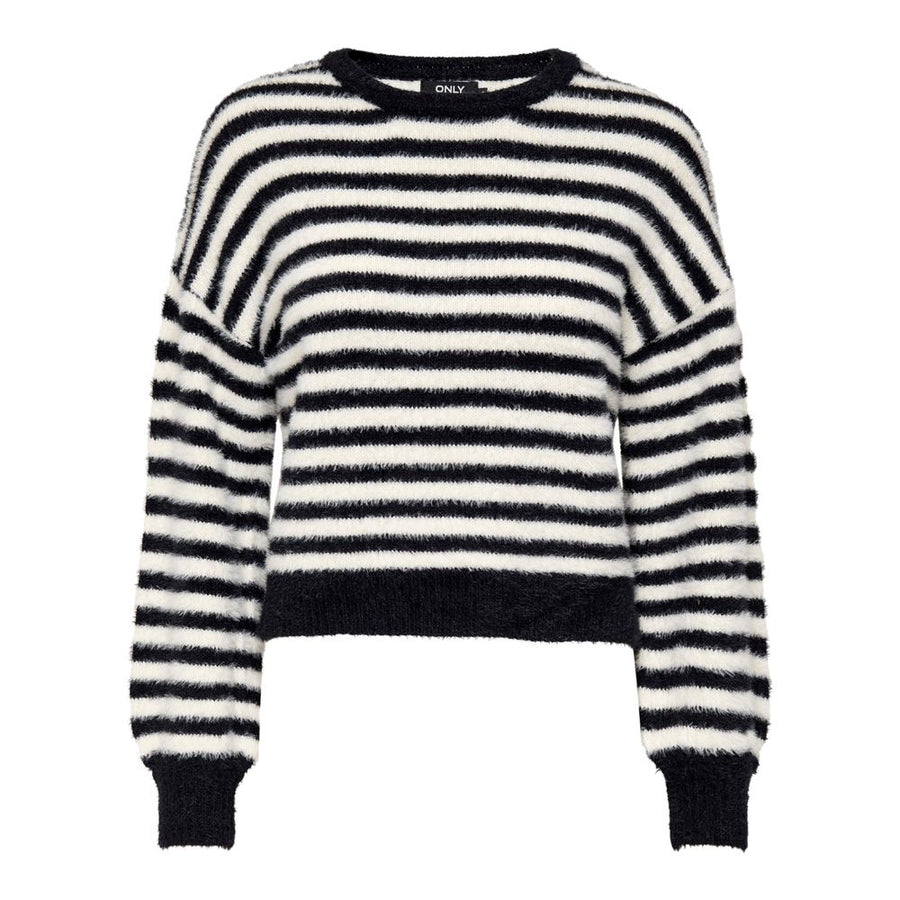 Only Black And White Marabou Sportswear